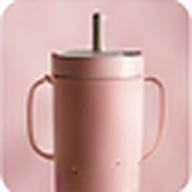 Pink insulated tumbler